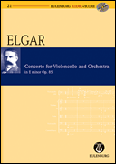 Concerto for Violoncello and Orchestra in E Minor, Op. 85 Study Scores sheet music cover
